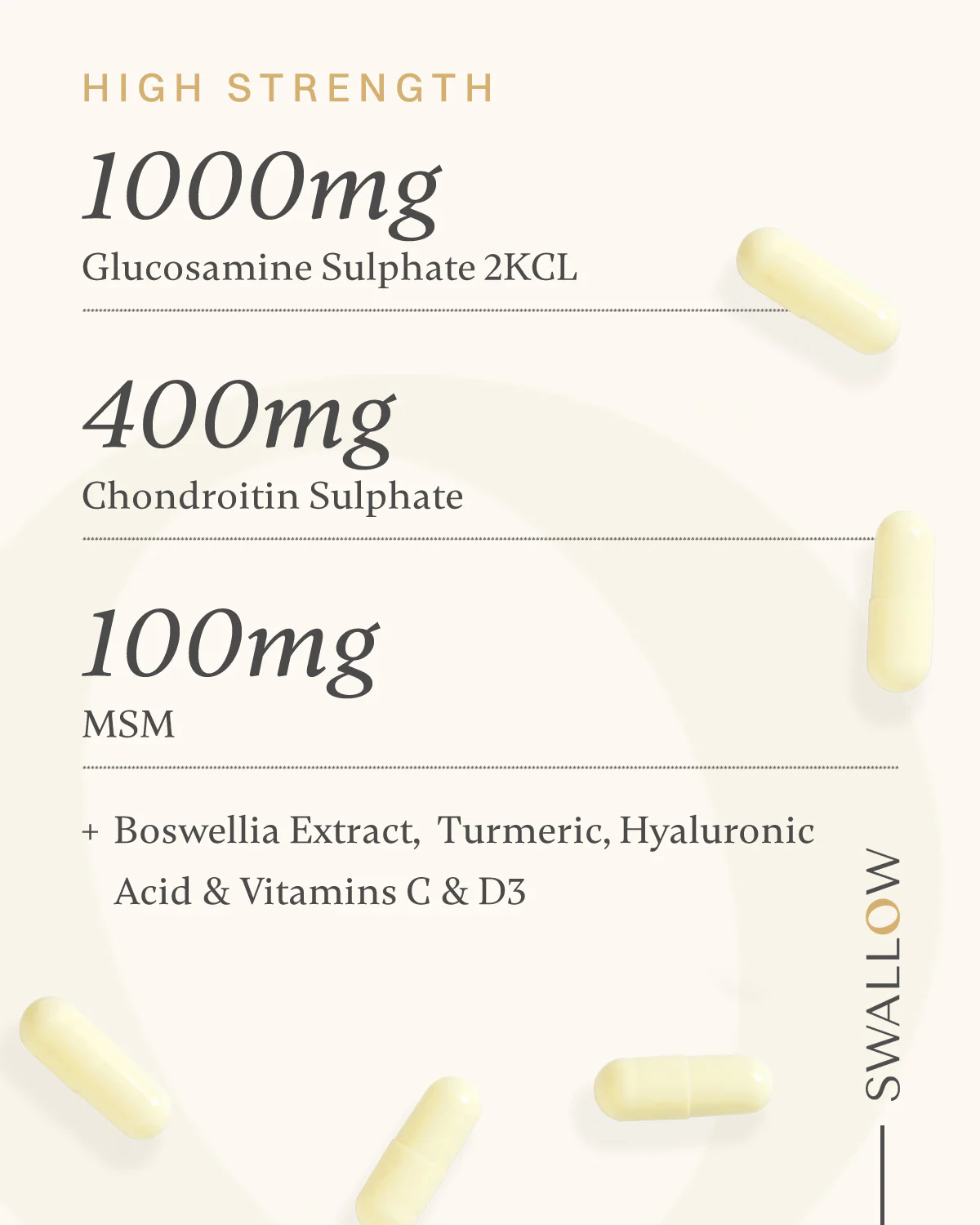 Glucosamine, Chondroitin & MSM for Joints - Image 4