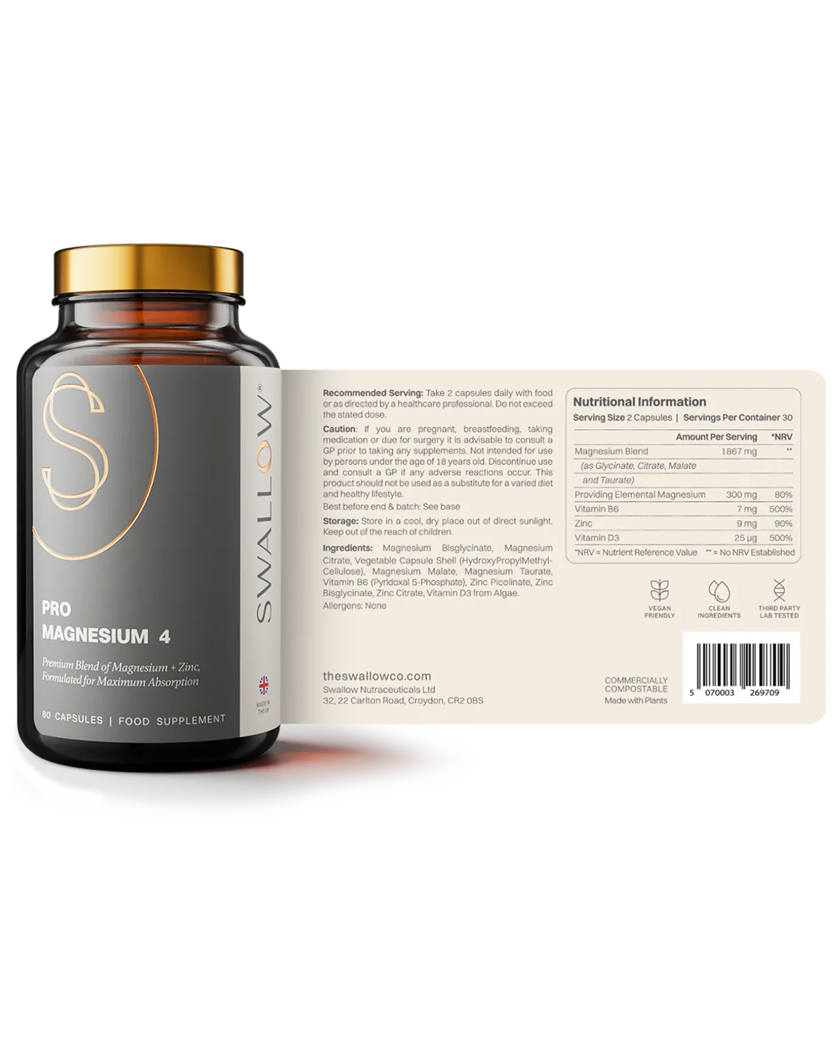 Pro Magnesium 4 Complex for Sleep & Energy - Image 3